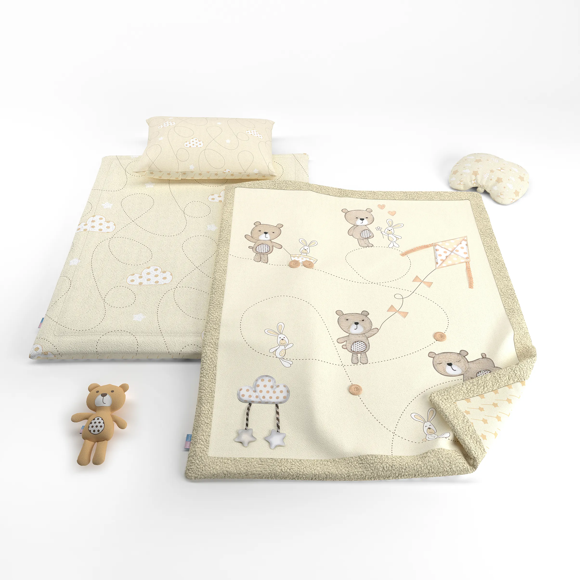 سرویس خواب چهار تکه Bear And Kite